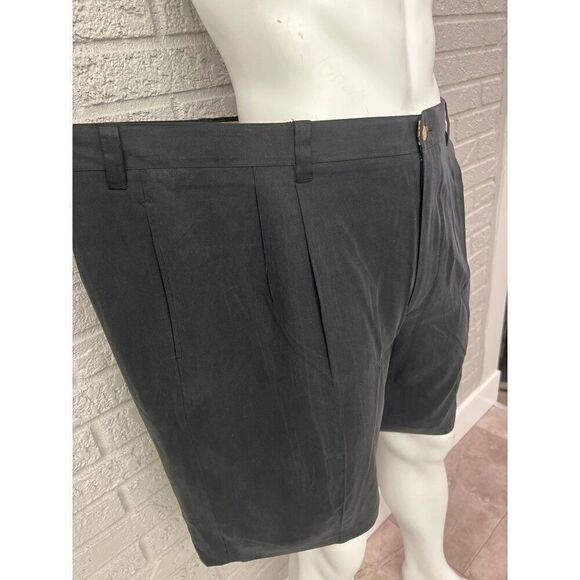 Jamaica Jaxx Men Black Silk Shorts Size 42 - Picture 5 of 9